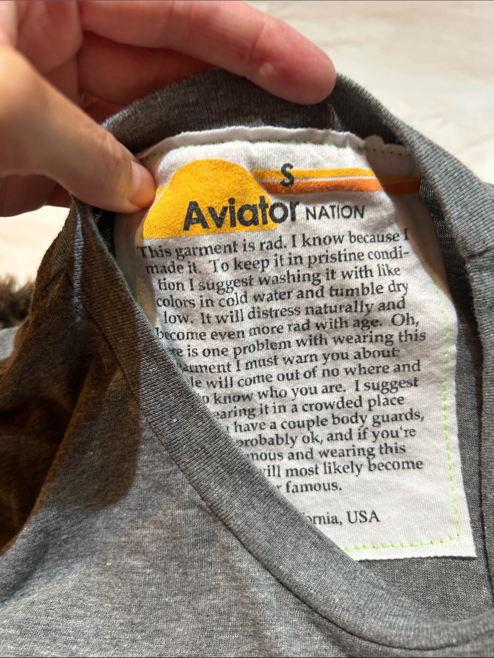 Aviator nation boyfriend tee - Picture 4 of 4